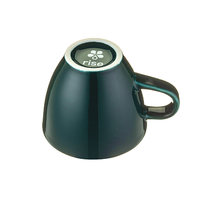 Кофейная пара RISE 70 мл кобальтово-зеленая